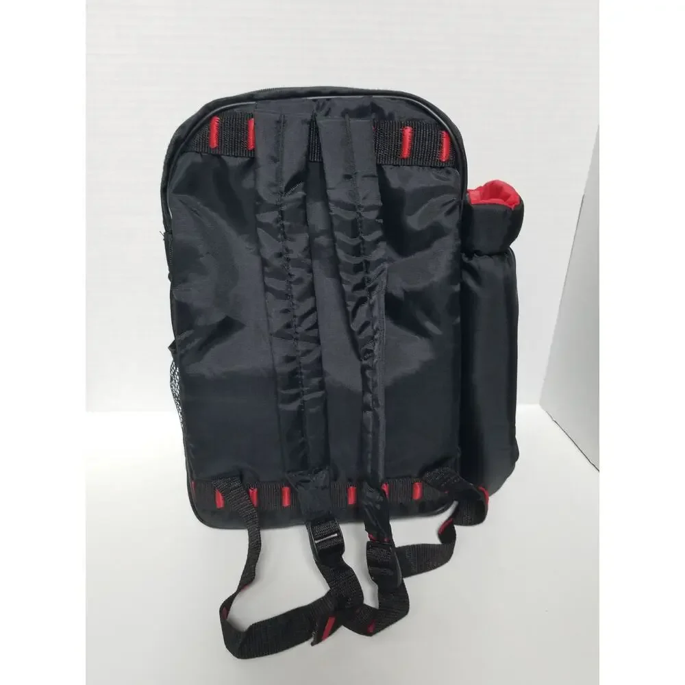 Vintage 2 Person Picnic Backpack Kit Insulated Cooler Utensil Glasses Plates New